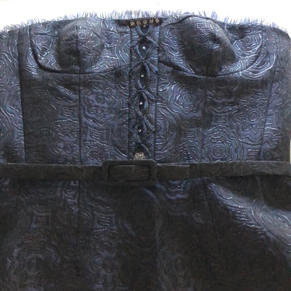 Badgley Mischka Strapless Cocktail Dress. Preowned - Picture 14 of 14